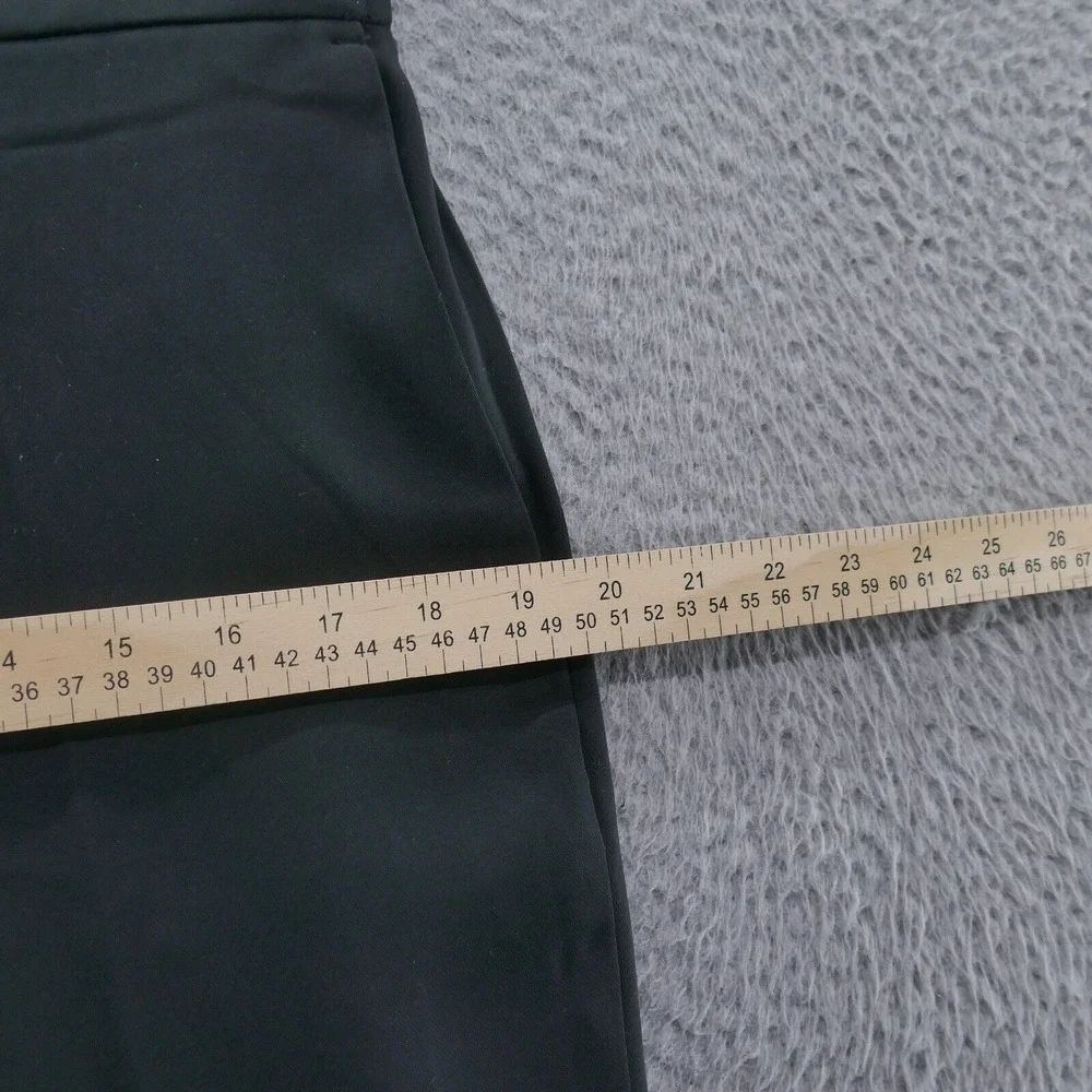 J Crew Womens Jamie Dress‎ Pants 14 Black Elastic Waist High Rise Crepe NEW